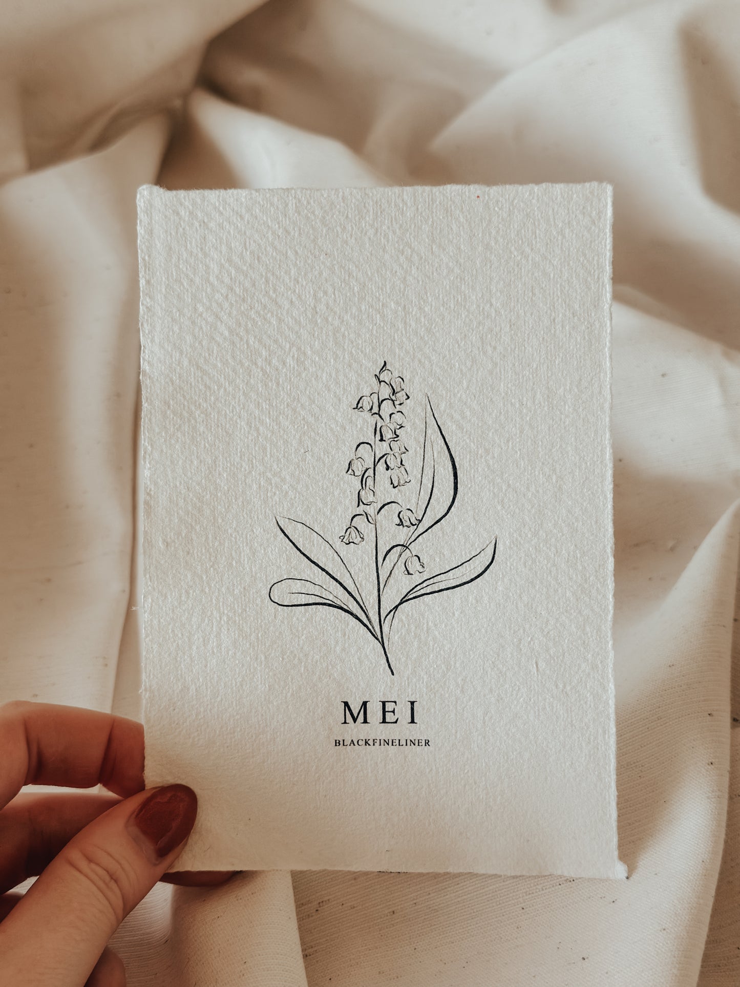 Geboortebloem Mei - Lelietje van dalen