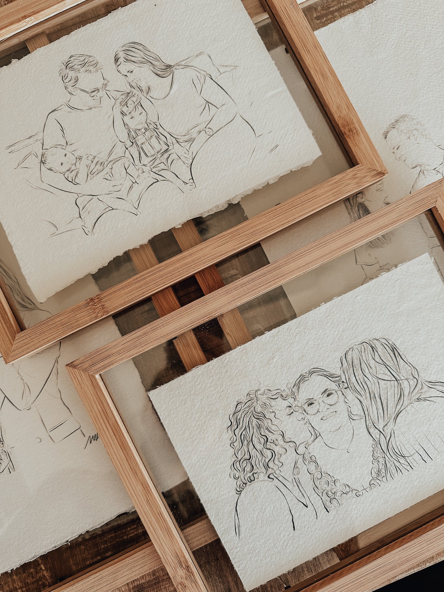 Persoonlijk lineart portret