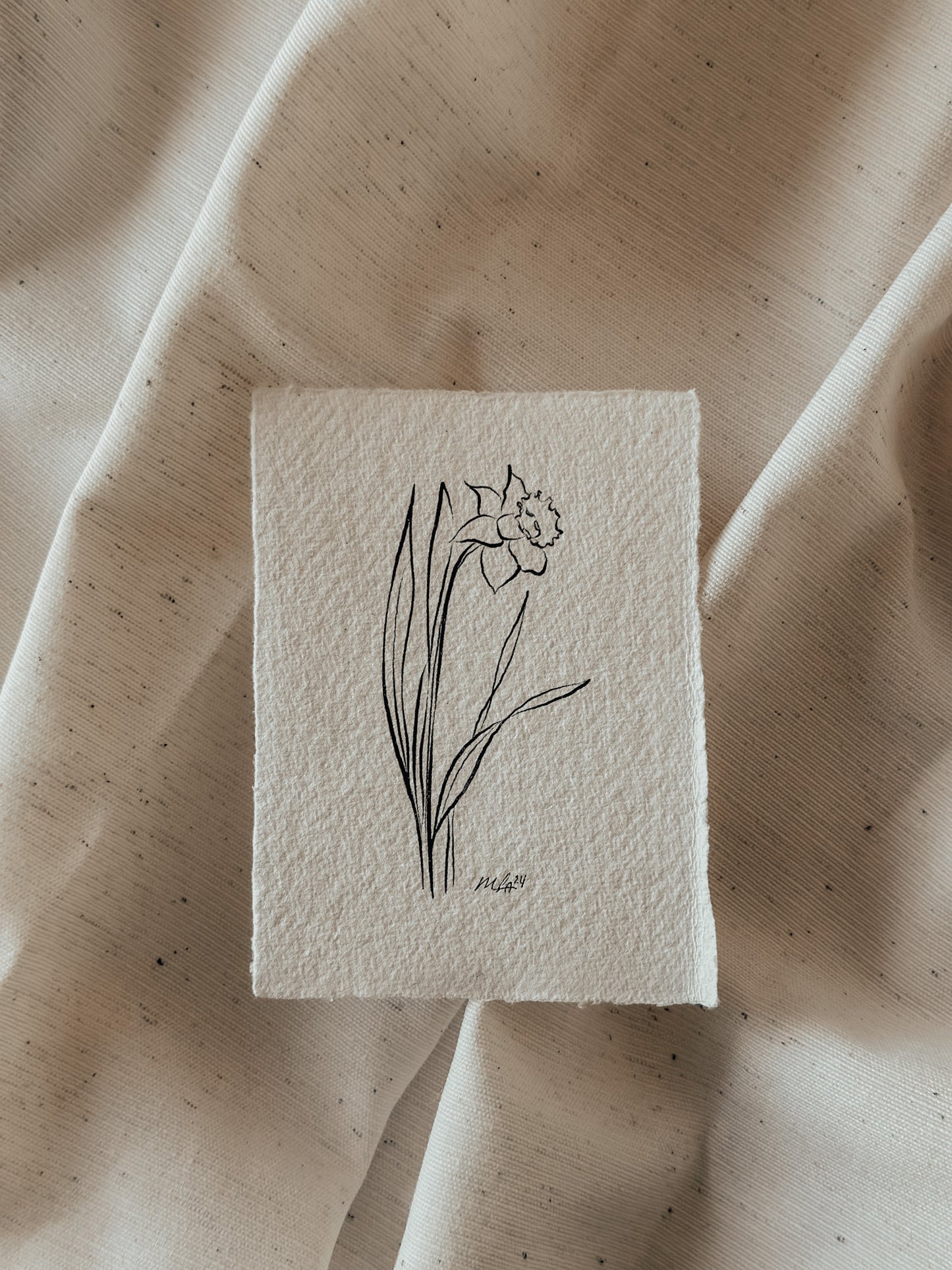 Mini geboortebloem Maart - Narcis