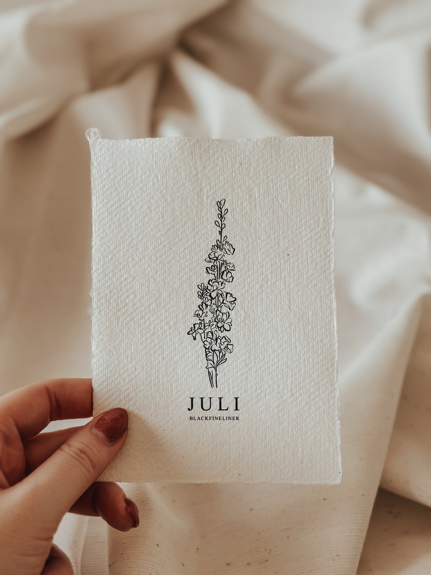 Geboortebloem Juli - Ridderspoor