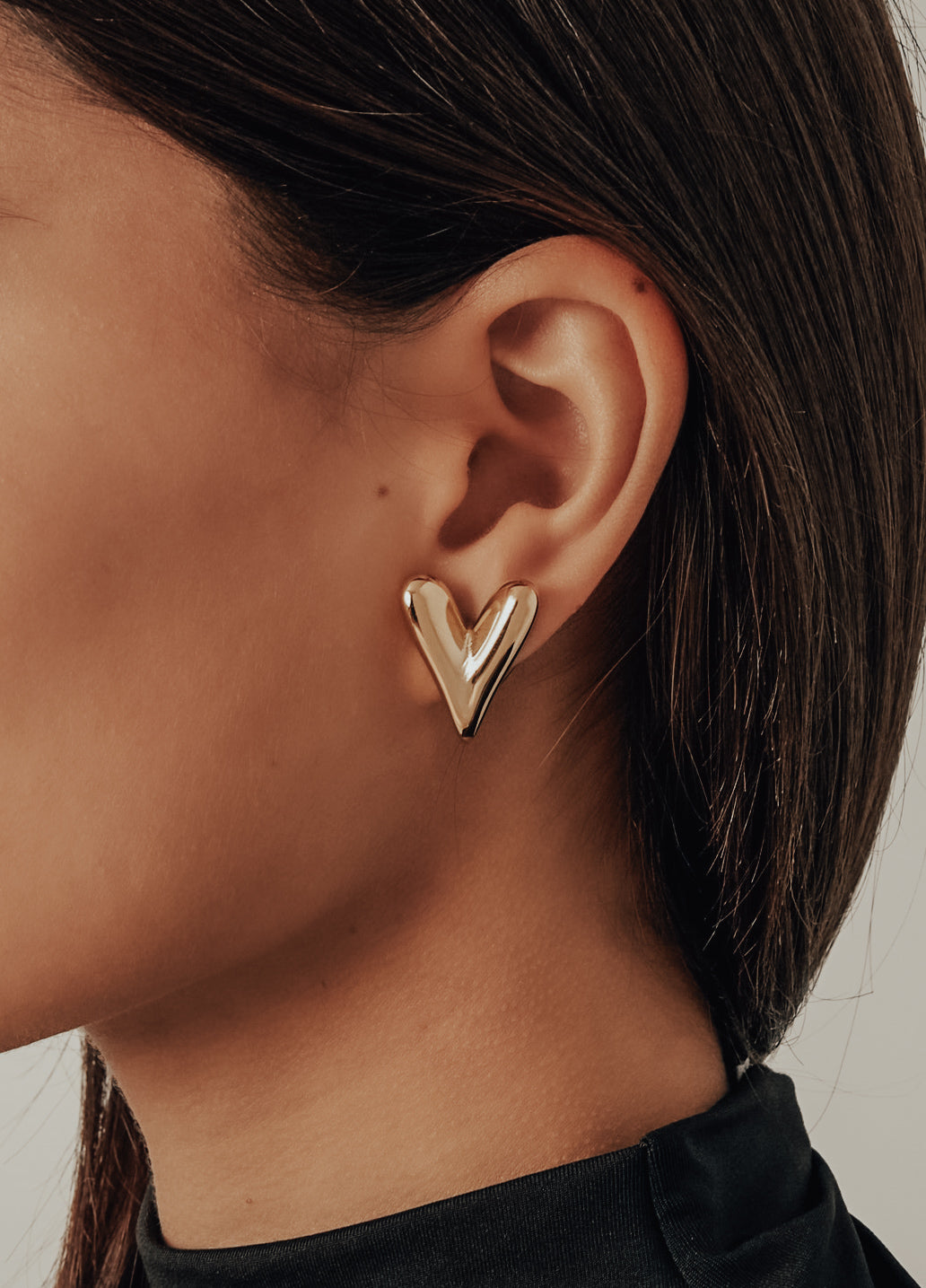 Hartjes studs groot