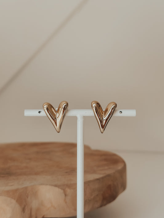 Hartjes studs groot